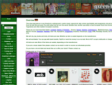 Tablet Screenshot of green-brain-krautrock.de